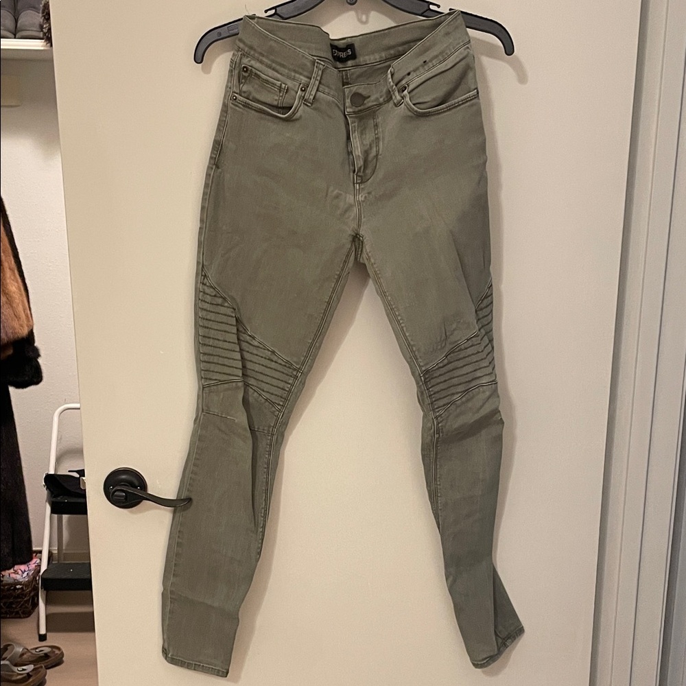 Express Olive Green Women Jeans